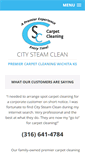 Mobile Screenshot of citysteamclean.com
